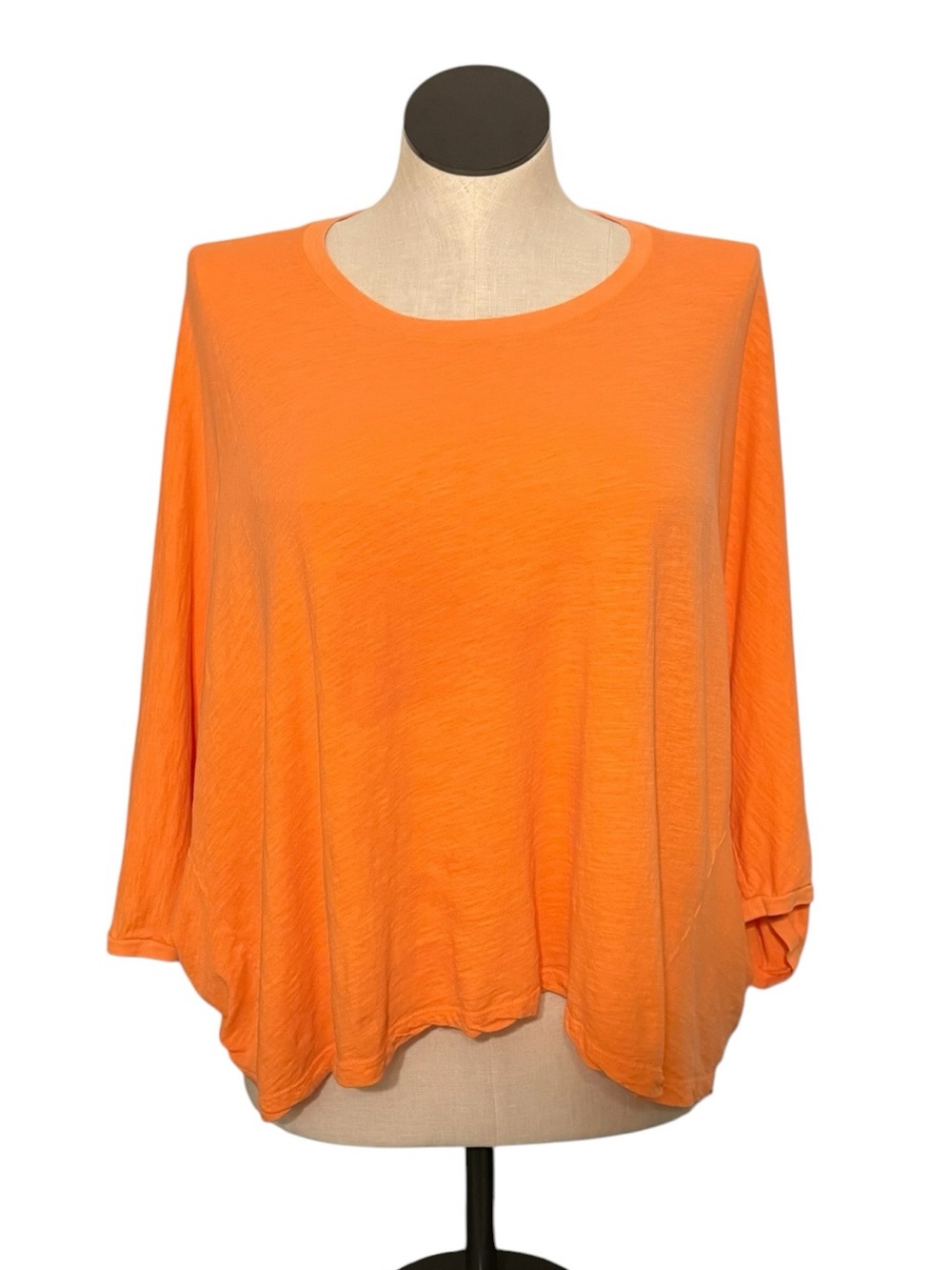 aerie Orange Relaxed Swing Tunic Top